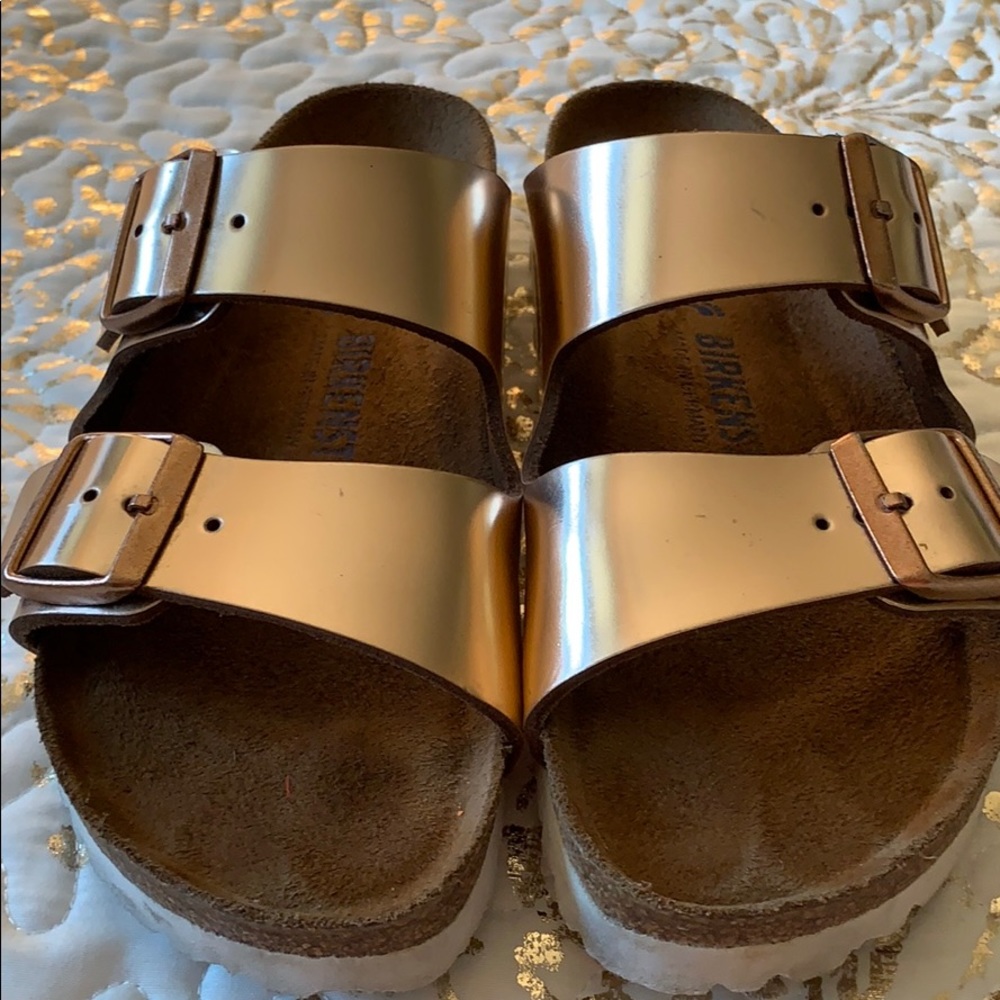 Rosegold Birkenstock’s
